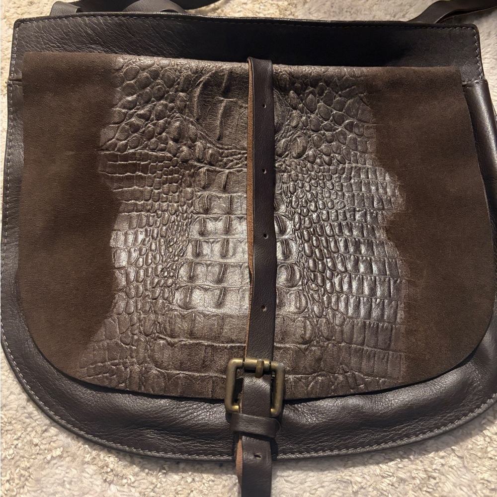 Brown Leather Satchel